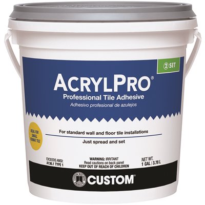 ACRYLPRO TILE ADHESIVE 1GAL