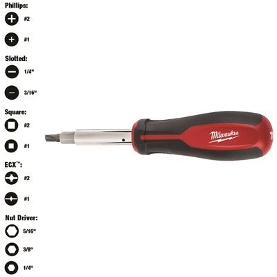 MULTI-TIP SCREWDRIVER 11 & 1