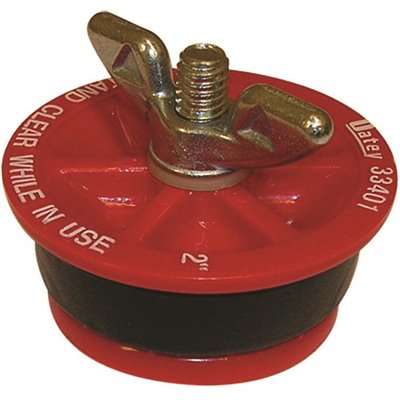 2"PLASTIC WING NUT TEST PLUG