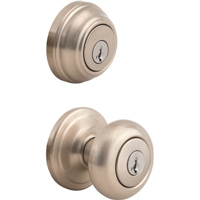 STN NKL EXT ENTRY DOOR KNOB – impco