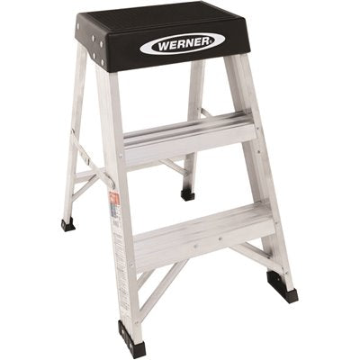 2 TYPE IA ALUM STEP STOOL