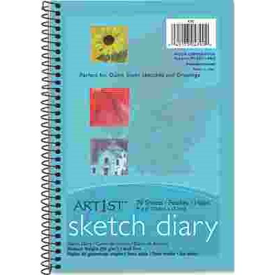 PAPER,SKTCH,DIARY,12PK,WH