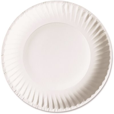 PLATE,9" PAPER,WHT