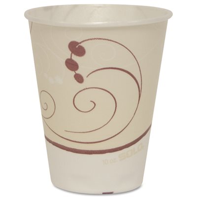 SYMPHONY WAXED COLD CUP, 9OZ