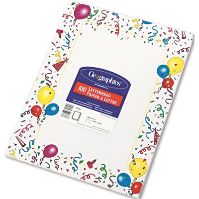 PAPER,GEOPARTY,100/PK
