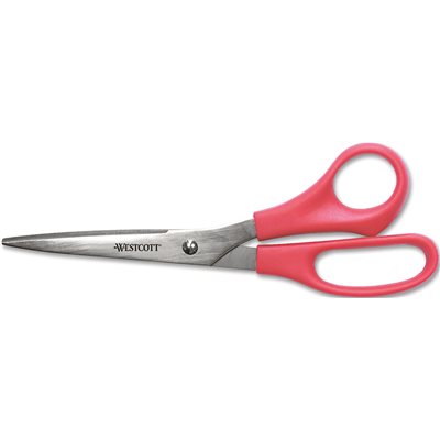 SHEARS,STRGHT,8"RT/LFT,RD