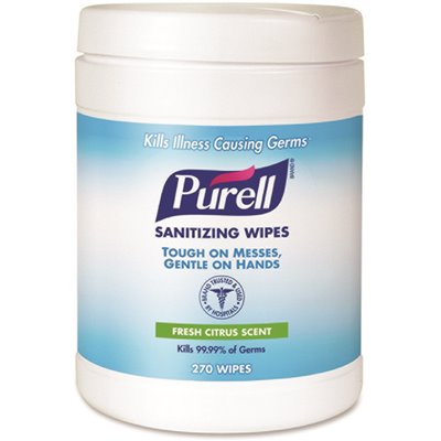 WIPES,PURELL,HAND,270CT