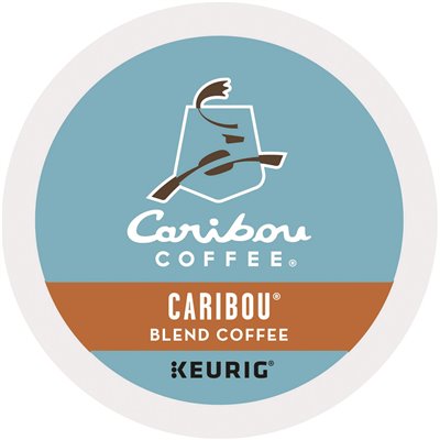 COFFEE,K-CUP,CARIBOU BLND