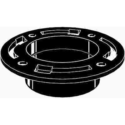 ABS DWV SCH 40 CLOSET FLANGE