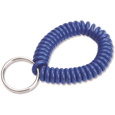 WRIST COIL KEY HOLDER BLUE 5