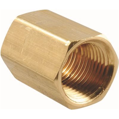 BRASS COUPLING 1/2" LF