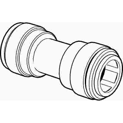 PUSH IN UNION CONNECTOR 1/4"