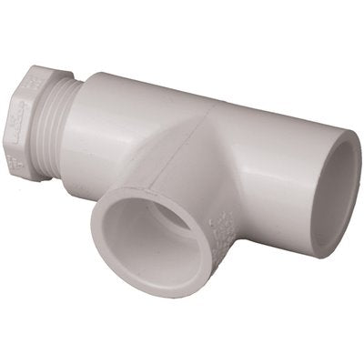 PVC CLEANOUT TEE, 3/4"