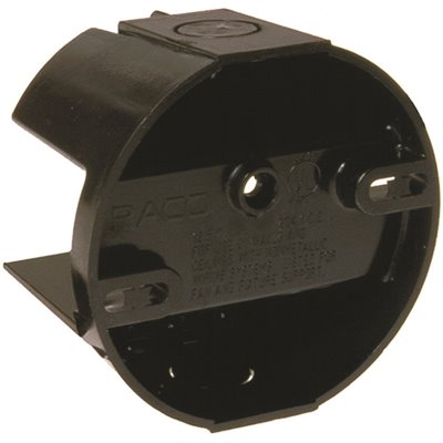 ROUND FAN SADDLE BOX,4"