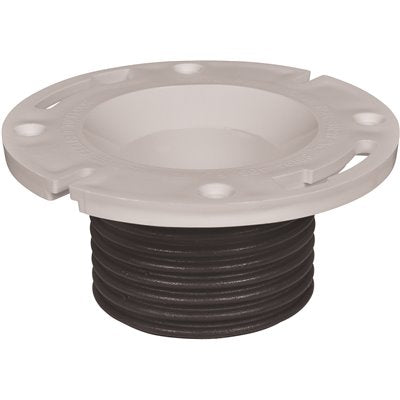 DWV PVC CLOSET FLANGE 4"