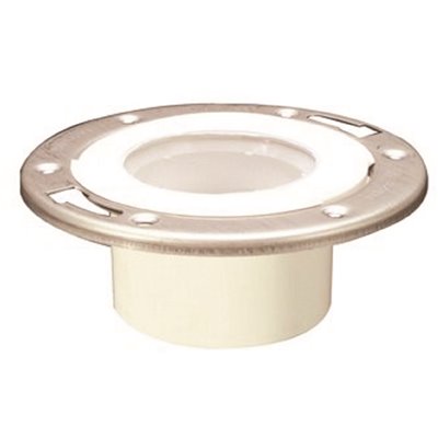 DWV PVC CLOSET FLANGE 3" X 4