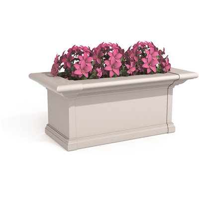 WINDOW BOX 24X12 WHITE