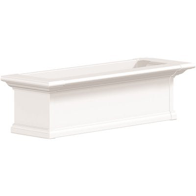 WINDOW BOX 36X12 WHITE