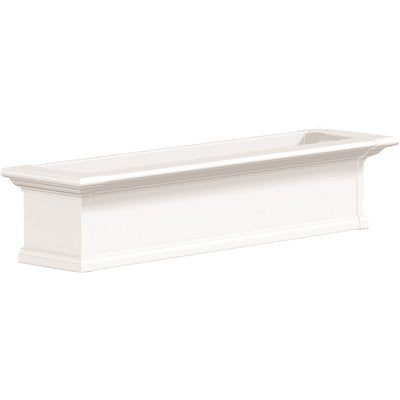 WINDOW BOX 48X12 WHITE