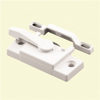 WINDOW SASH LOCK W/KEEPER WH