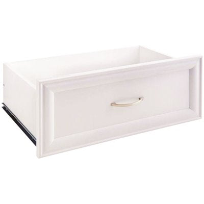 WOOD DRAWER T9 WHITE 25X10