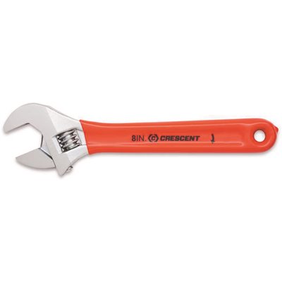 CUSHION GRIP ADJ WRENCH 8IN