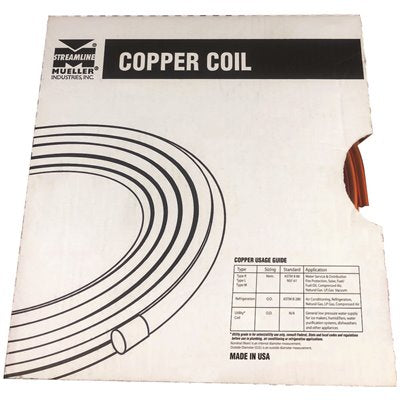 1/4"x25' COPPER UTILITY COIL