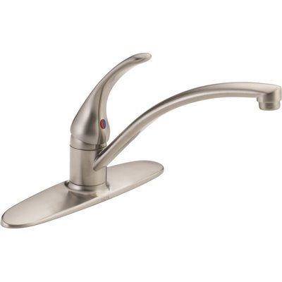 1 HNDL KITCHEN FAUCET, SS