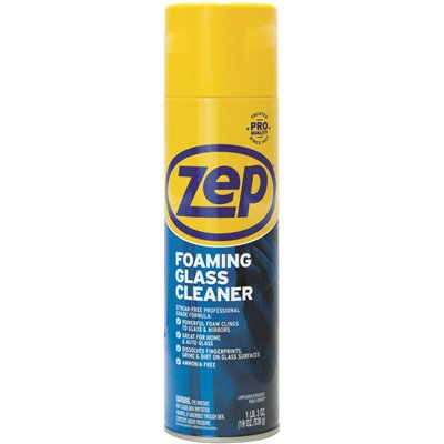 ZEP FOAMING GLASS CLNR