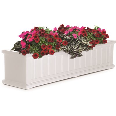 WINDOW BOX 48X11 WHITE