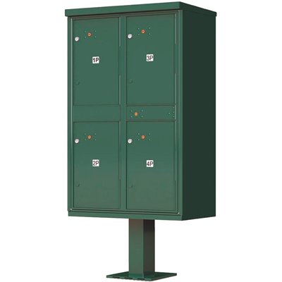 PARCEL LOCKER 4 FOREST GREEN