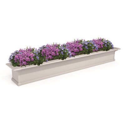 WINDOW BOX 84X12 WHITE