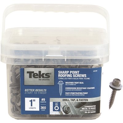 #9-15X1 HEX SCREWS 360PK