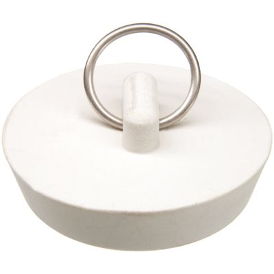 1-3/4" DRAIN STOPPER WHITE