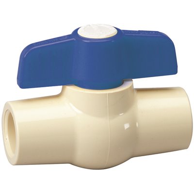 1" SLIPxSLIP CPVC BALL VALVE