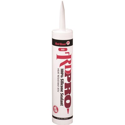 RTV SILICONE, RED 10.1 OZ