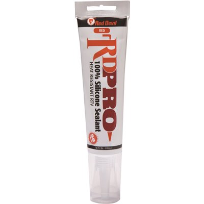 RTV SILICONE, RED 2.8 OZ