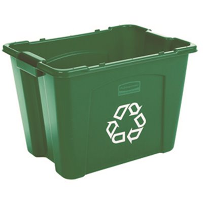 RECYCLING BOX GREEN 14GL