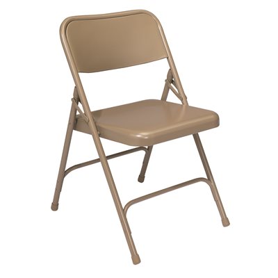 FLDG CHAIR STEEL BGE