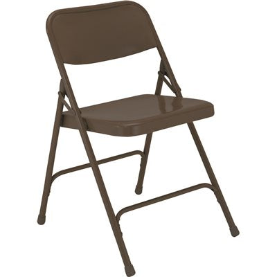 FLDG CHAIR STEEL BRN