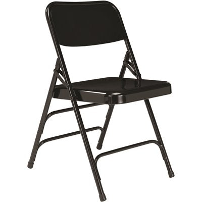 FLDG CHAIR STEEL BLK