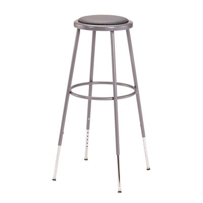 STOOL W/PAD SEAT ADJ 31-39