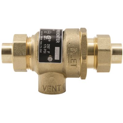 BRONZE BACKFLOW PREVENTER 1/