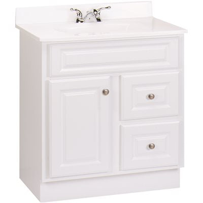 WHITE VANITY  30X 21X 33 1/2