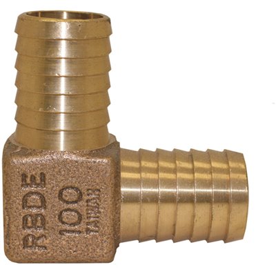 BRASS BARB 90, 1"