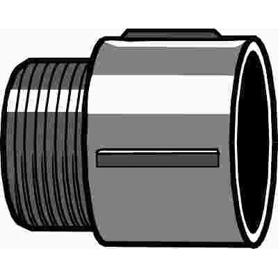 PVC SCH 80 MALE ADAPTER 1-1/