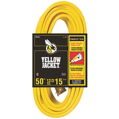 YELLOW JACKET EXT. CORD 50FT