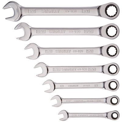 7 PC RATCHETING WRENCH ST