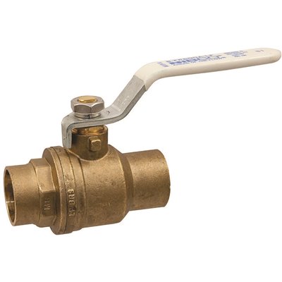 BALL VALVE C X C 1-1/4", LF