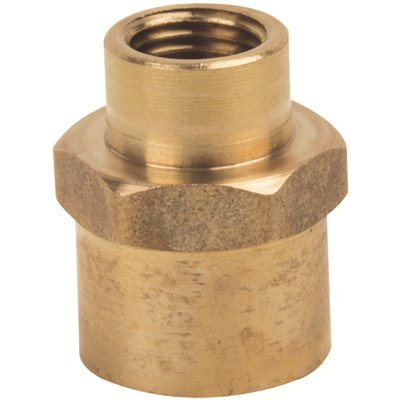 BRASS CPLNG 1/2"X1/4" IPS LF